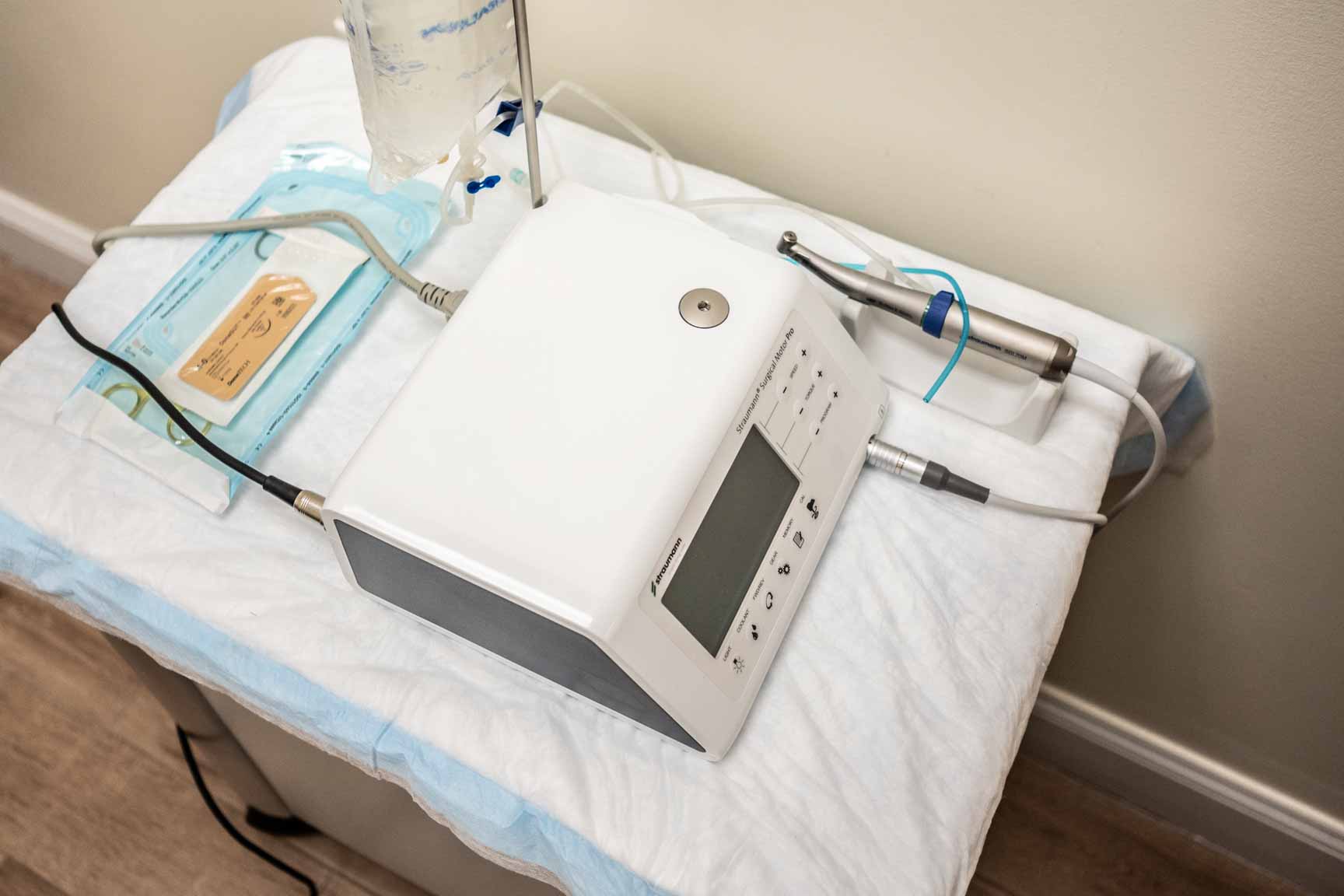 A photo of the Straumann implant system offered at Aesthetic Dental for patients needing dental implants or All-On-X dentures