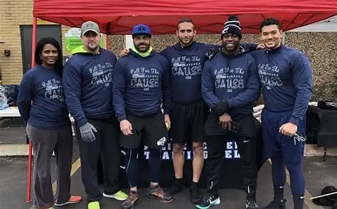 Dr Chithra Durgam participates with the Fairview Fire Department charity event