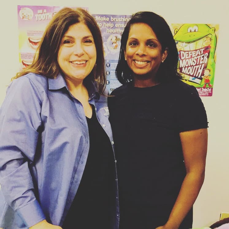 Dr. Durgam volunteers at Give Kids a Smile event at Liberty Science Center in Jersey City