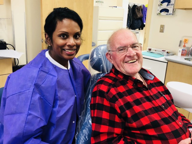 Dr. Durgam Volunteers for Free Dental Treatment Day for Veterans in Fort Lee