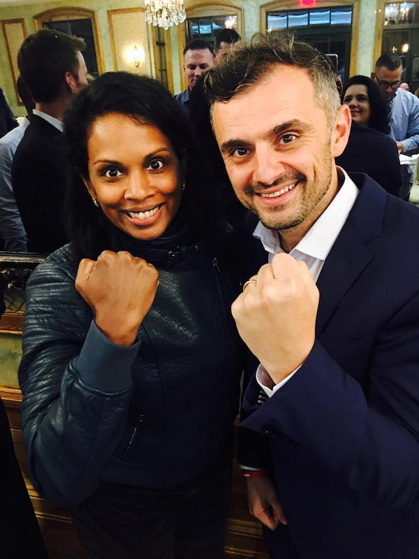 Dr. Durgam and Gary Vaynerchuk