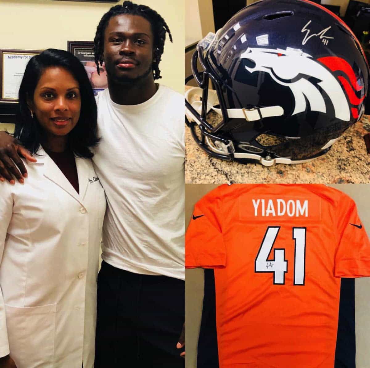 New Jersey Dentist has NFL NY Giants, NFL Denver Broncos, PFL and UFC patients