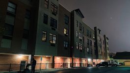 Parking Lot behind Aesthetic Dental in North Bergen